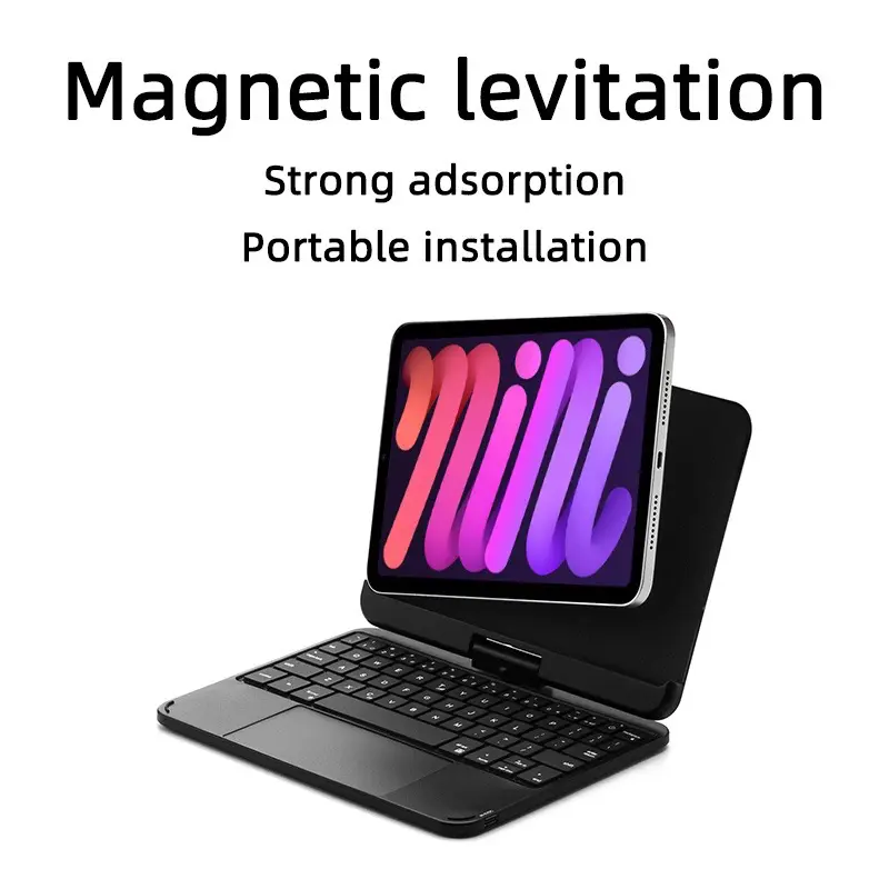 iPad Case with Magic Keyboard Bluetooth Wireless Magnetic Air 4/5 1