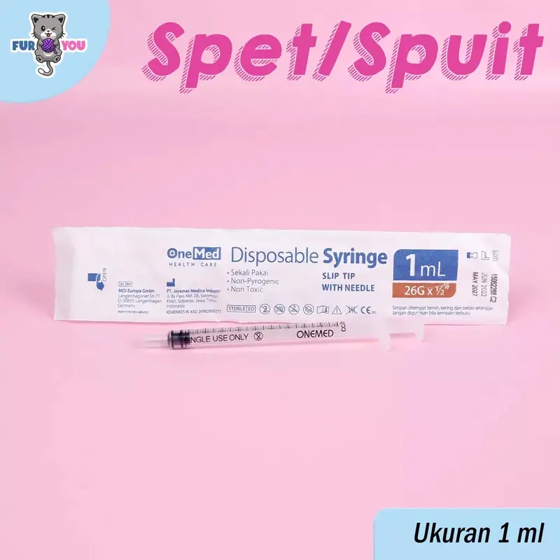 Spet, suntikan untuk obat dan vitamin anabul 0