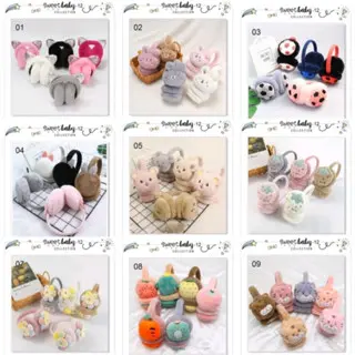 Earmuff - penutup telinga bayi dan anak | bisa di lipat