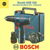Gambar Bosch GSR 120 Bor Besi Cordless 12V - 2 Baterai dari Harizco Kota Bekasi 5 Tokopedia