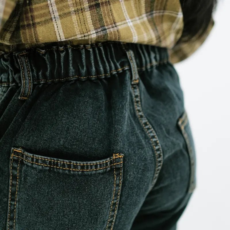 Sugi Label - KIA CULOTTES JEANS Celana Jeans Kulot Panjang 2