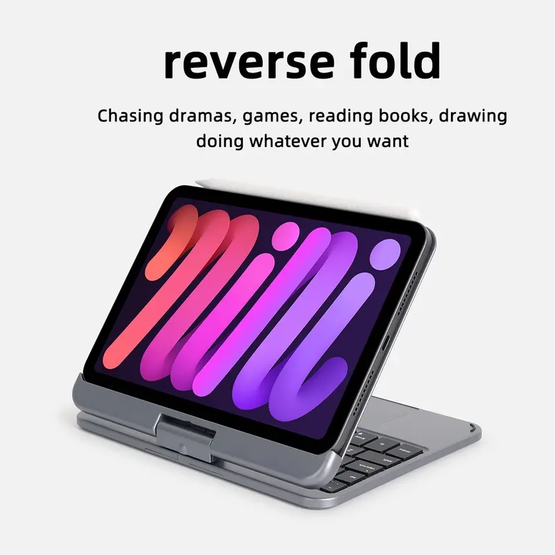 iPad Case with Magic Keyboard Bluetooth Wireless Magnetic Air 4/5 0