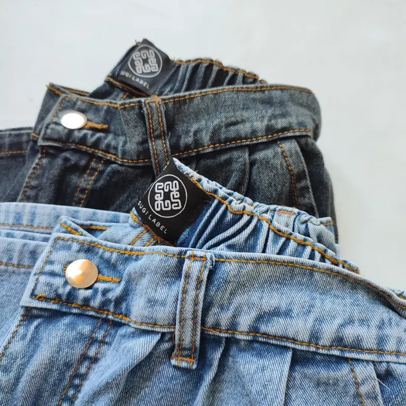 Sugi Label - KIA CULOTTES JEANS Celana Jeans Kulot Panjang 4