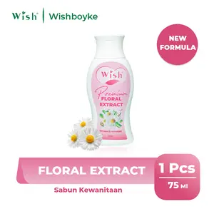 Wish Dr Boyke Intimate Hygiene Extract Floral - 75ml Perawatan Manjakani Kewanitaan