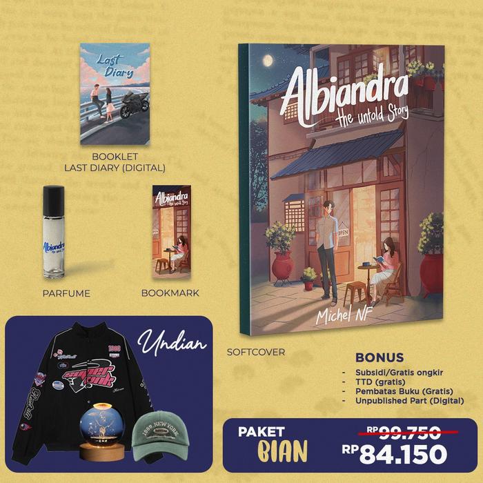 Gambar Buku Novel Albiandra The Untold Story - Michel NF - Tekad - Bumifiksi dari Bumi Fiksi Makassar Kota Makassar 2 Tokopedia