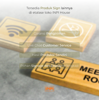 Gambar Sign Wash Hand Kayu + Sticker Hitam Putih Instalasi Tempel - INPI HOUSE - Hitam dari INPI HOUSE Official Kota Bandung 5 Tokopedia