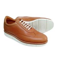 Gambar Fortna Shoes Sepatu Kulit Pria Sneakers - Vibram Gloxi White Cyclist - SR Tan, 39 dari Fortuna Shoes Indonesia Kota Bandung 3 Tokopedia
