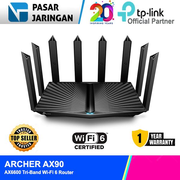 Tp Link Router Ax6600 Jual TP-Link Archer AX90 AX6600 Tri-Band Wi-Fi 6 Router - Jakarta Pusat ...