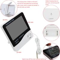 Gambar HTC-2 Termometer Hygrometer Ruangan Digital Jam Thermometer In/Out - htc 2 dari Dilate Shop Kota Surabaya 5 Tokopedia