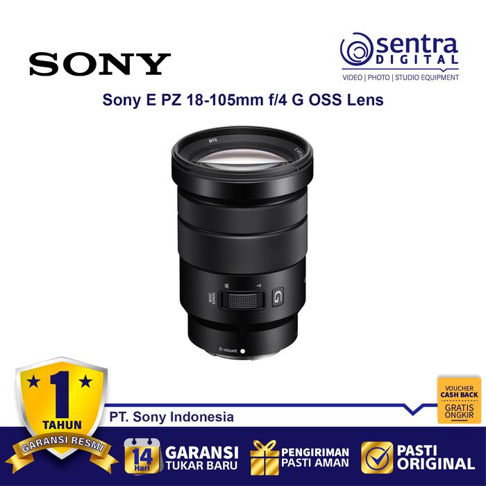 Gambar [PROMO] Lensa Sony - E PZ 18-105mm F4 G OSS SELP18105G Garansi Resmi dari Sentra Digital Kota Surabaya Tokopedia