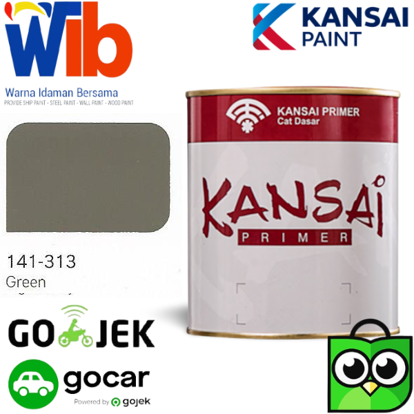 Jual KANSAI Metal Primer Z-100 1 Kg / Green 141-313 - Kota Bekasi