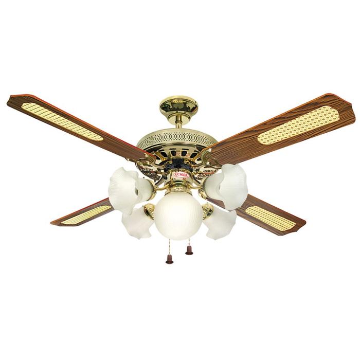 Gambar NIKO CEILING FAN DENGAN 4 BALING DAN 4 LAMPU HIAS dari utamamegaelectric Kota Tangerang Selatan Tokopedia