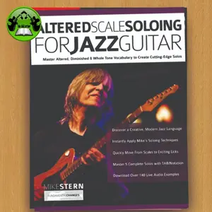 Buku Tablature Altered Scale Soloing For Jazz Guitar - Free Audio
