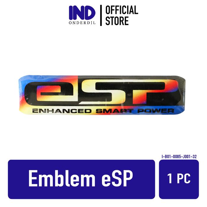 Gambar Emblem 3D eSP Esp+ Stiker Sticker Timbul Thailand Chrome Biru Kuning - eSP Merah Biru dari IND Onderdil Kota Bandung 5 Tokopedia