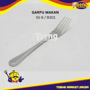 GARPU MAKAN STAINLESS (SET6) 9301 KUJIRA