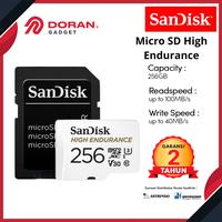 Gambar SanDisk High Endurance Micro SD 256 GB CL10 - MicroSDXC-1 V30 U3 - ORI dari Doran Gadget Official Store Kota Balikpapan 1 Tokopedia