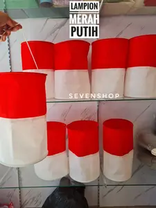 lampion merah putih kain