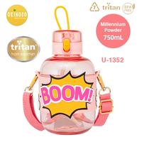 Gambar Orinoco Botol Minum BOOM U-1352 With Tali Panjang & Sedotan 750 ML - pink dari Orinoco Smart Living Kota Bogor 2 Tokopedia