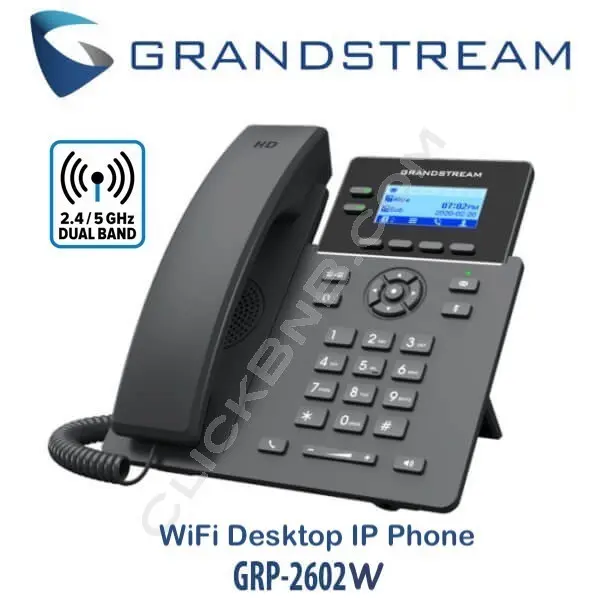 Grandstream GRP2602W - Wifi Desktop IP Phone