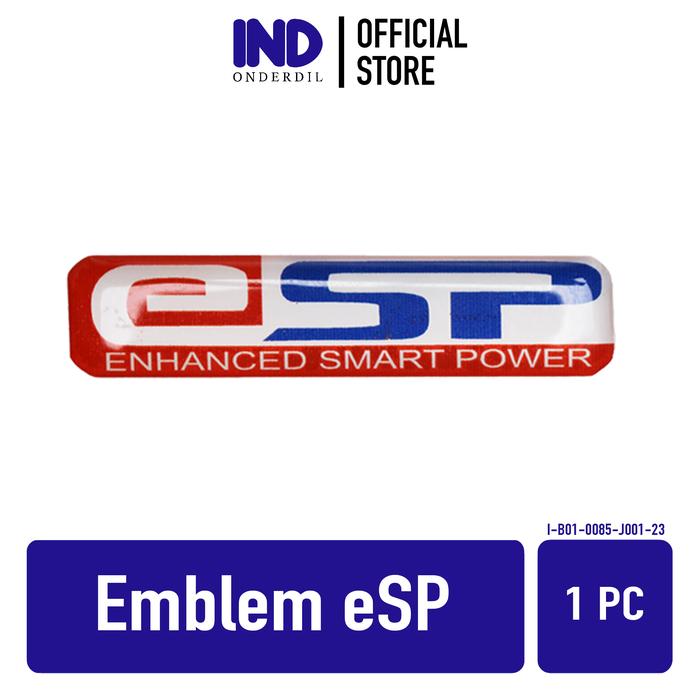 Gambar Emblem 3D eSP Esp+ Stiker Sticker Timbul Thailand Chrome Biru Kuning - eSP Merah Biru dari IND Onderdil Kota Bandung 4 Tokopedia