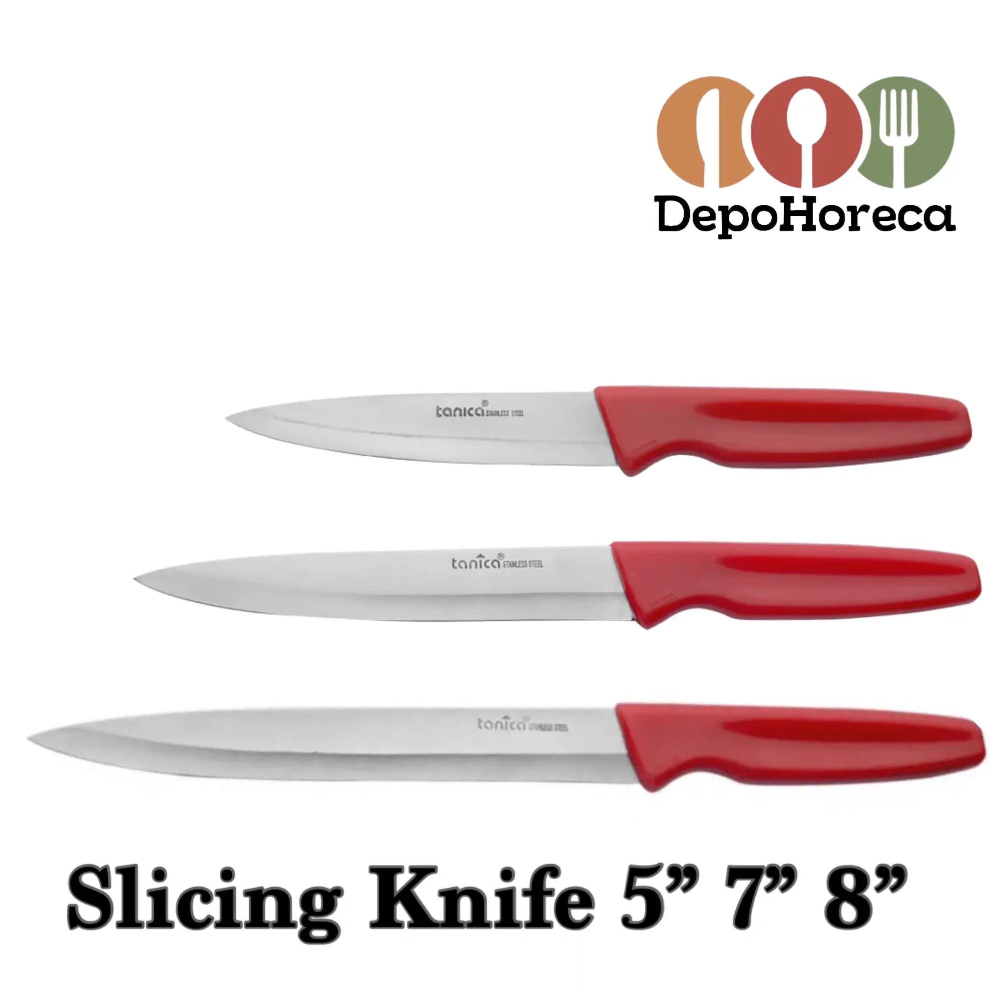 TANlCA Slicing Knife Pisau 5” 7” 8”