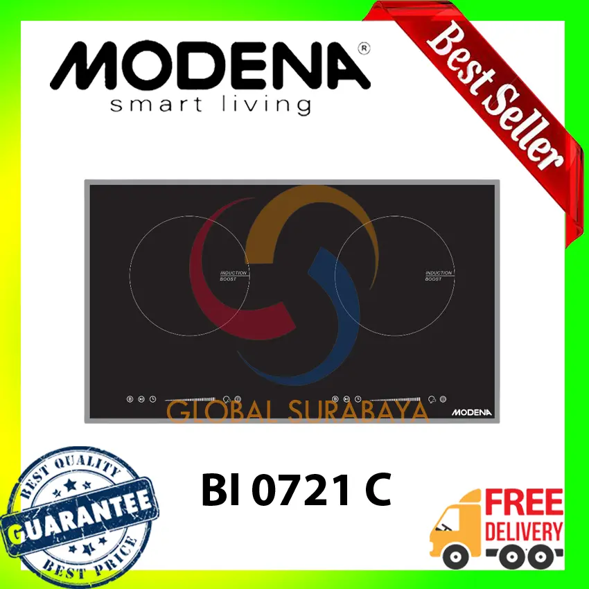 MODENA KOMPOR LISTRIK INDUKSI BI 0721 C - GARANSI RESMI