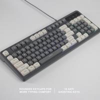 Gambar Rexus K98M Full Size Keyboard Gaming Membrane 98 keys Retro Style Kabel Lampu K98M V2 - K98M V2 dari Click & Go Tokopedia Kota Bandung 2 Tokopedia