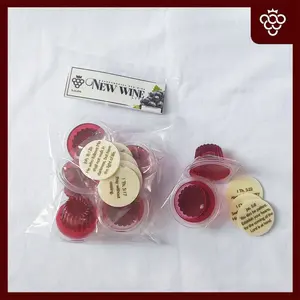 Anggur Perjamuan Kudus Lite + Hosti Ayat Kecil Inggris - isi 5