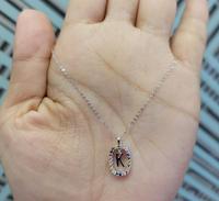 Gambar Liontin Berlian Sapphire Inisial K + Kalung Victoria Jewellery - ROSE GOLD dari Victoria Jewellery Online Kota Administrasi Jakarta Selatan 5 Tokopedia