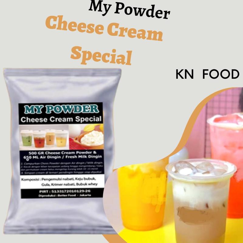 Topping Cheese Tea SPECIAL - 1000 gram Bubuk cream Cheese Tea Foam ...
