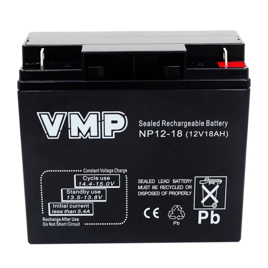 Baterai UPS VMP 12V 18AH VRLA VMP NP12-18 Garansi 1 Tahun