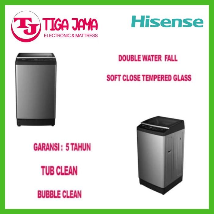 HISENSE WTJA1101T MESIN CUCI TOP LOADING 10.5 KG 1 TABUNG 0