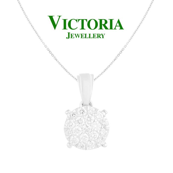 Gambar Liontin Berlian VPD611565 Victoria Jewellery dari Victoria Jewellery Online Kota Administrasi Jakarta Selatan Tokopedia