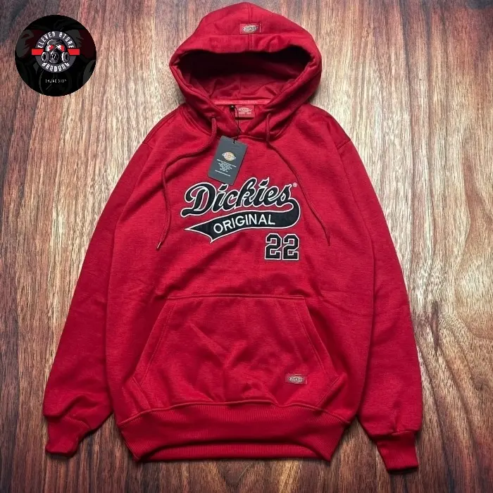 Hoodie Sweater Dickies 22 Distro Bordir Laken Pria Wanita Unisex