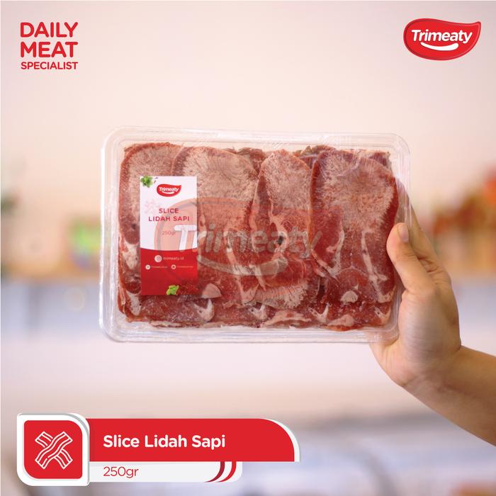 Gambar Slice Lidah Sapi / Oxtongue / Beef Tongue Gyutan - 250gr dari Trimeaty Meatshop Kab. Tangerang Tokopedia