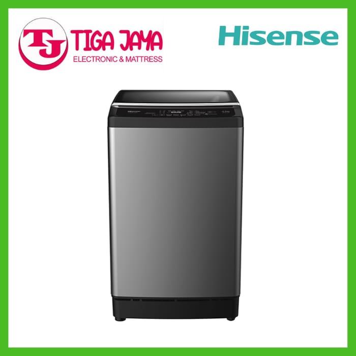 HISENSE WTJA1101T MESIN CUCI TOP LOADING 10.5 KG 1 TABUNG 1