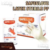 Gambar Safeglove Latex Sterile PF Powder Free Non Gloves Sarung Tangan Steril - 8 /1psg dari The Kingdom Shop Kota Administrasi Jakarta Utara 1 Tokopedia