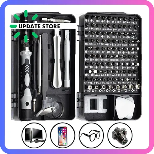 Obeng Set Reparasi Hp Smartphone Laptop 115 in 1 - Obeng Hp Full Set 0
