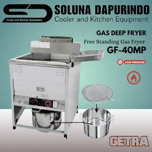 GETRA Deep Fryer GF-40MP / GF40MP / Penggorengan Gas Ram