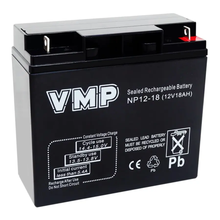 Baterai UPS VMP 12V 18AH VRLA VMP NP12-18 Garansi 1 Tahun