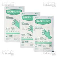 Gambar Safeglove Latex Sterile PP Powdered Gloves Sarung Tangan Steril Powder - 6 /50psg dari The Kingdom Shop Kota Administrasi Jakarta Utara 2 Tokopedia