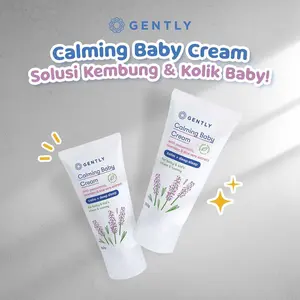 Gently Calming Baby Cream Pereda Kolik Kembung Pelega Pernafasan 50g