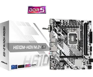 Motherboard ASROCK H610M-HDV/M.2+ D5 - LGA1700 DDR5 microATX