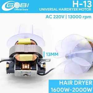 GOBI H-13 Dinamo Universal Hair Dryer Pure copper #13 220V 1600-2000W
