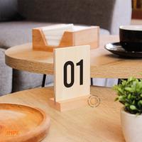 Gambar Sign Nomor Meja Cafe Resto Indoor - INPI HOUSE dari INPI HOUSE Official Kota Bandung 1 Tokopedia