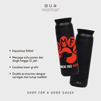 Gambar Tumbler JAAN #DogMeatFreeIndonesia Series dari JAAN Domestic Shop Kab. Bogor 2 Tokopedia