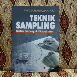 Buku Teknik Sampling Untuk Survey Dan Eksperimen