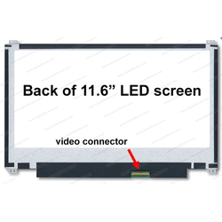 Dalle écran Asus L203MA 11.6 Pouces LED LCD - Résolution 1366x768, Connecteur 30 Pin - Neuve