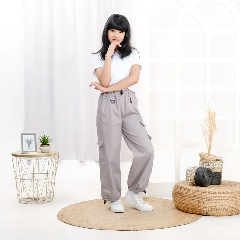 celana panjang anak perempuan korean style  usia 1 - 13 tahun 3