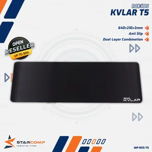 Rexus MousePad  KVLAR T5 Ukuran 21X63cm